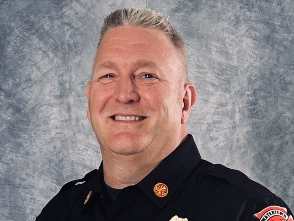 Image of Dave Johnson, Deputy Fire Chief of Watertown Fire Department.