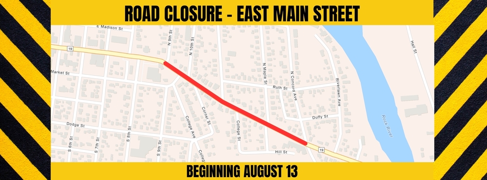 Road Closure - East Main Street