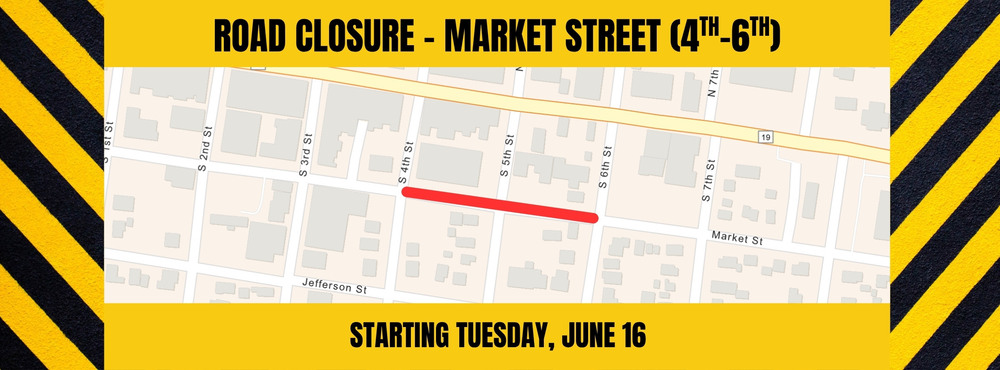 Road Closure - Market Street