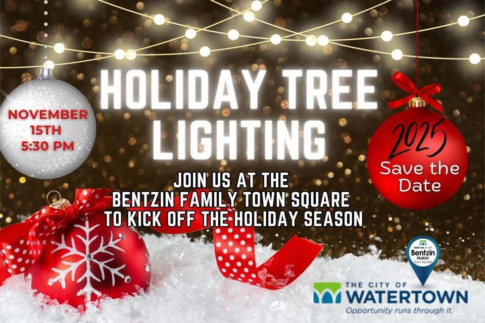 Join us for the Annual Holiday Tree Lighting on November 15th at 5:30
