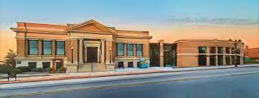 Rendering of outside of Watertown Public Library