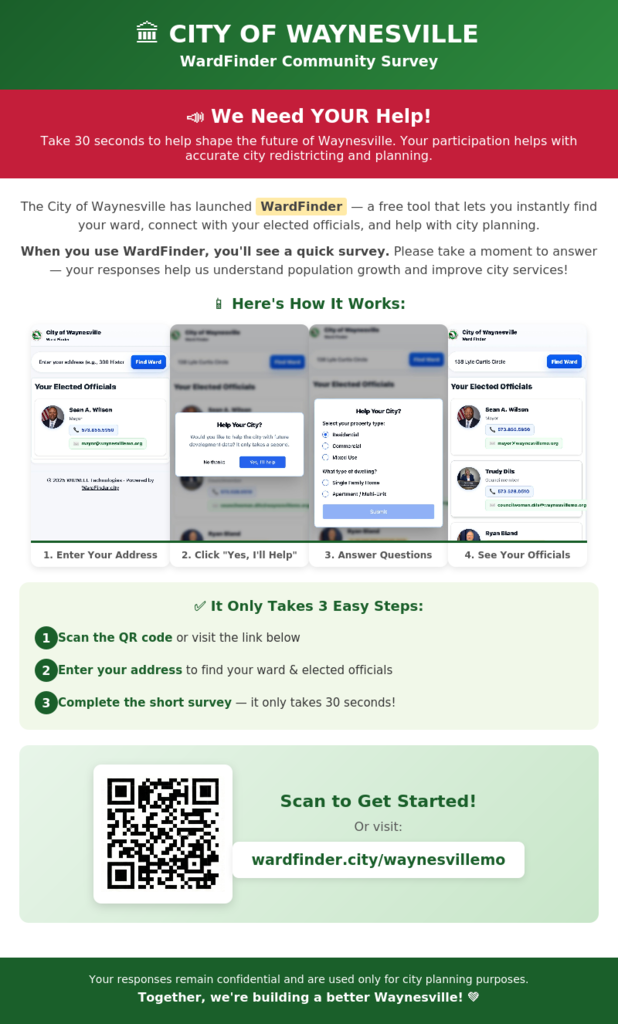 WardFinder_Flyer_Waynesville 