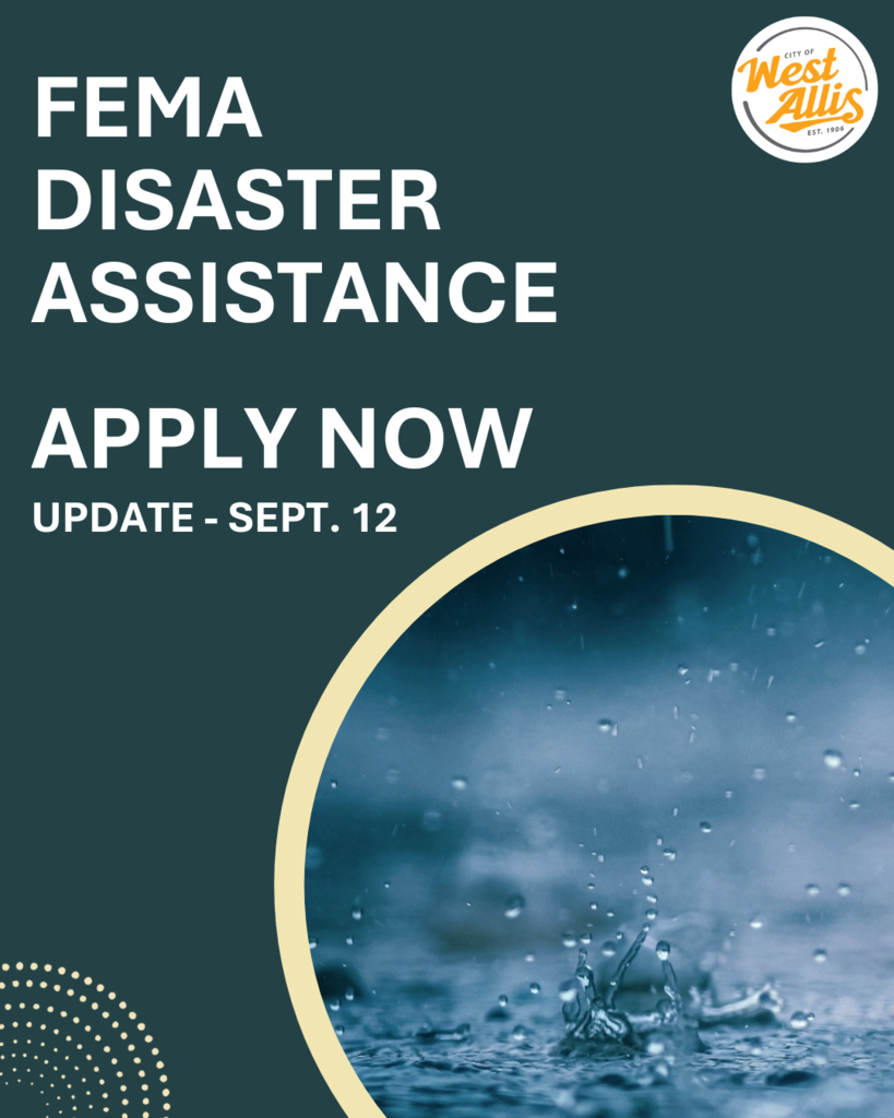 FEMA Disaster Assistance - Apply now. Update - Sept. 12