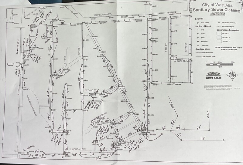 Map of the targeted area.