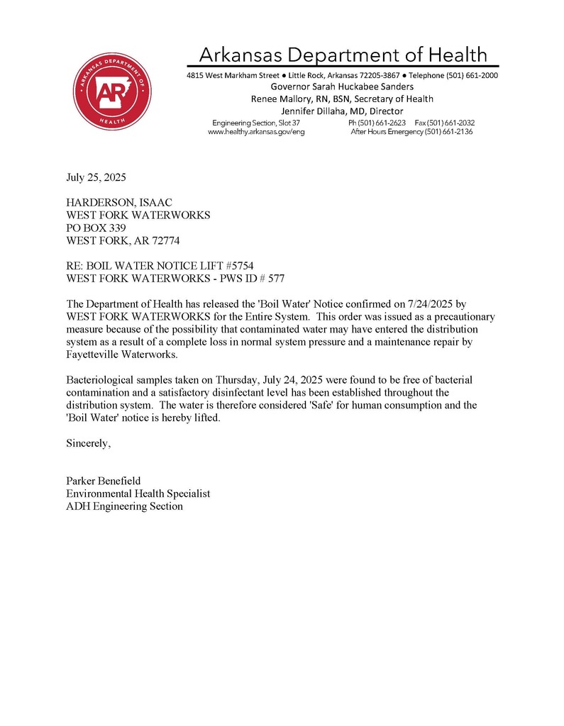 Boil Order