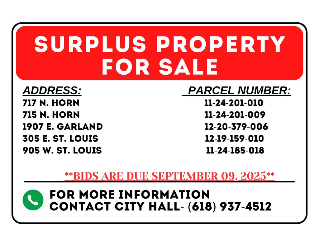 Surplus Property  for Sale