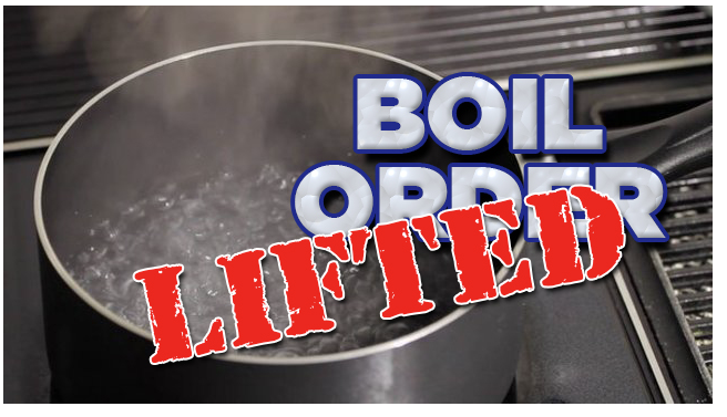 Boil order lifted