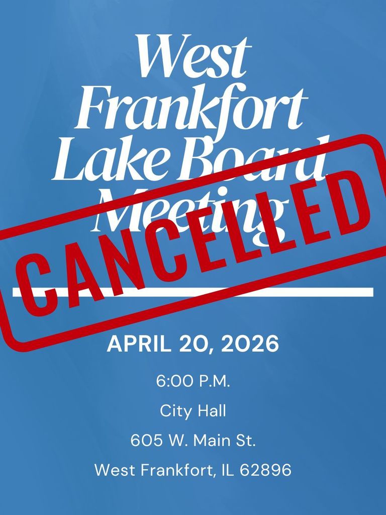 Lake Board Meeting April 2026 - CANCELLED