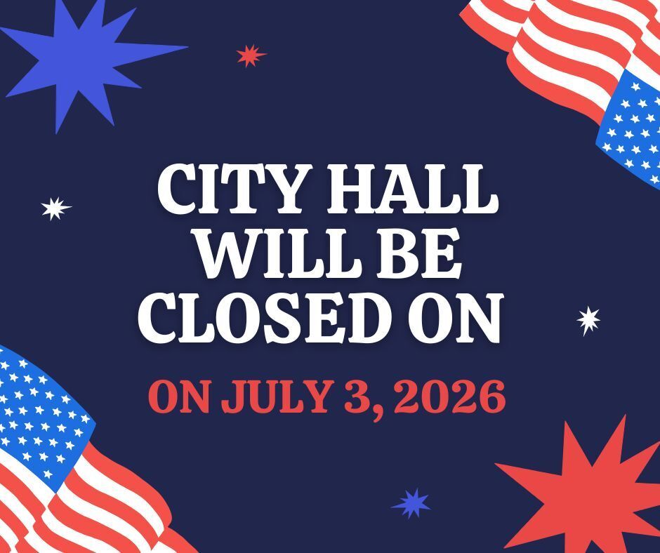 City Hall Closed for 4th of July