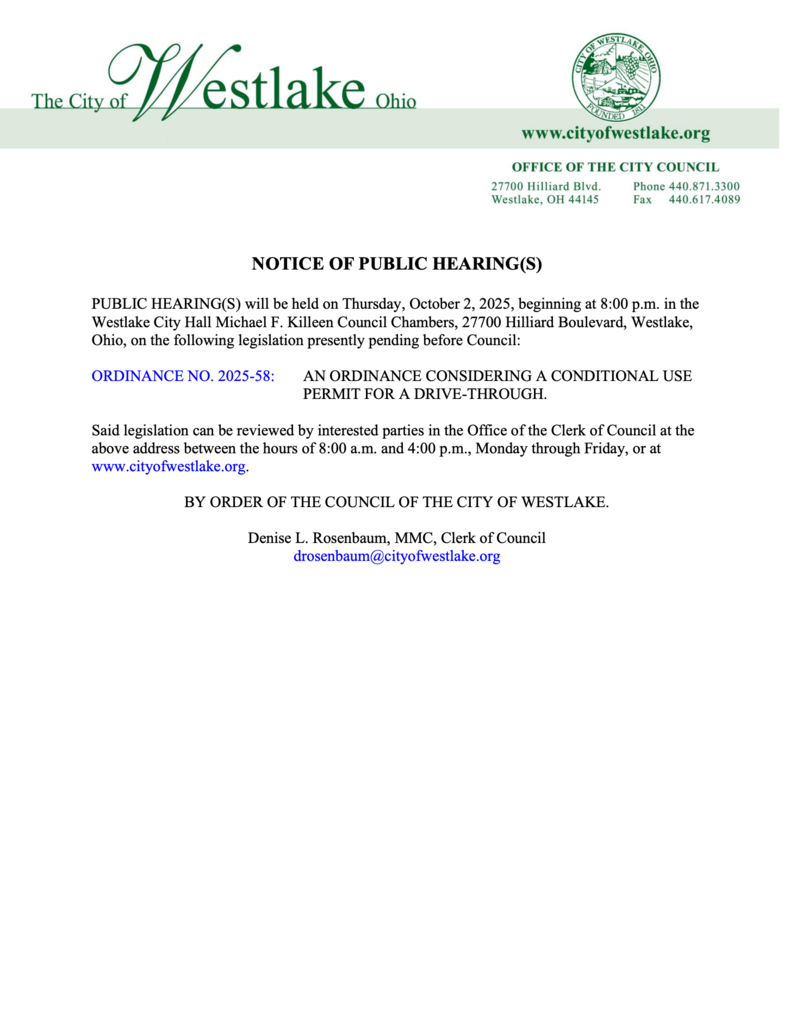 Public hearing