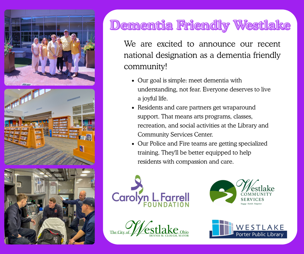 Demenita friendly westlake