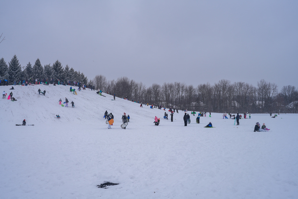 sledding hill