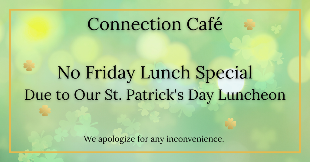 No Friday Lunch Special