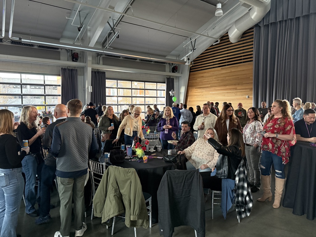 Many people in a room