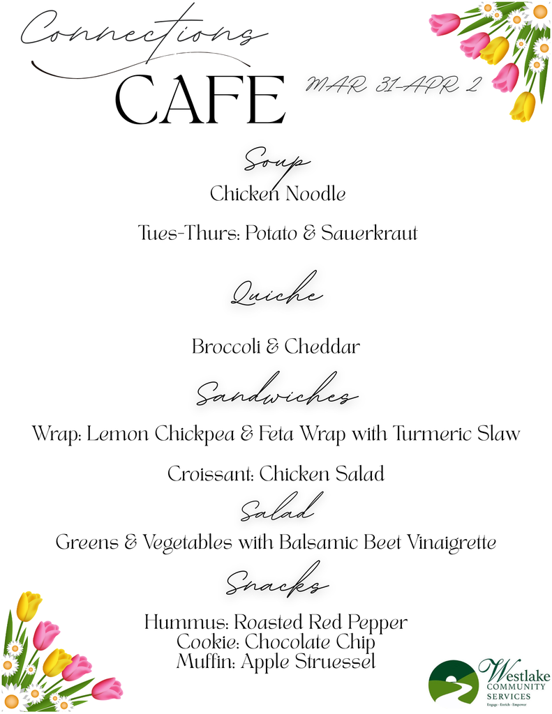 Cafe Menu