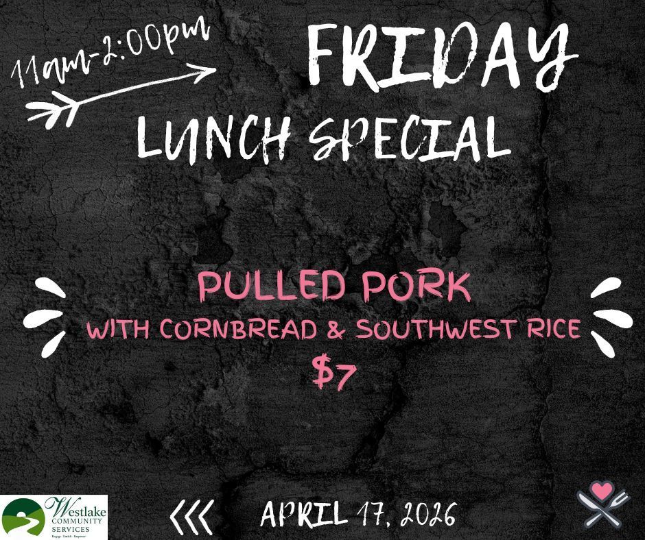 Pulled Pork lunch special