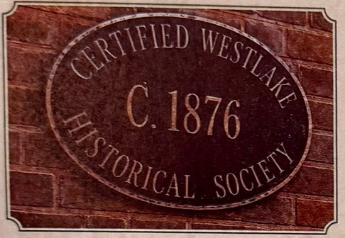 Historical Society Home Plaque