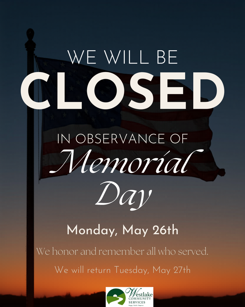 closed memorial day