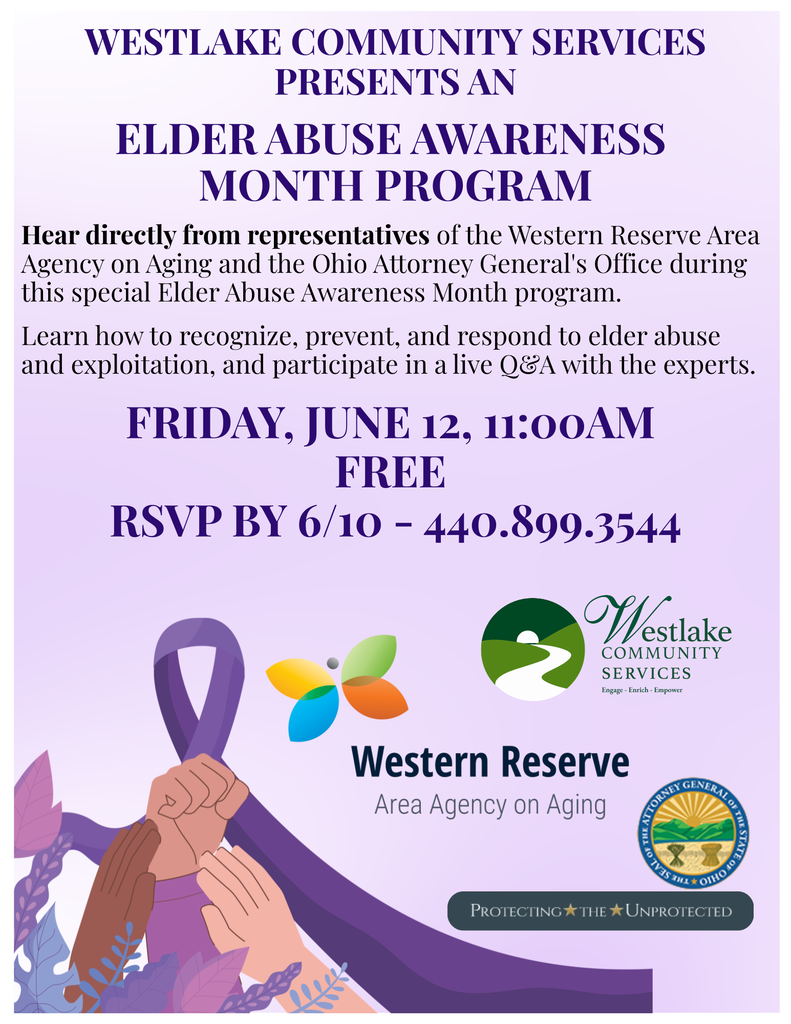 Elder Abuse Awareness Month