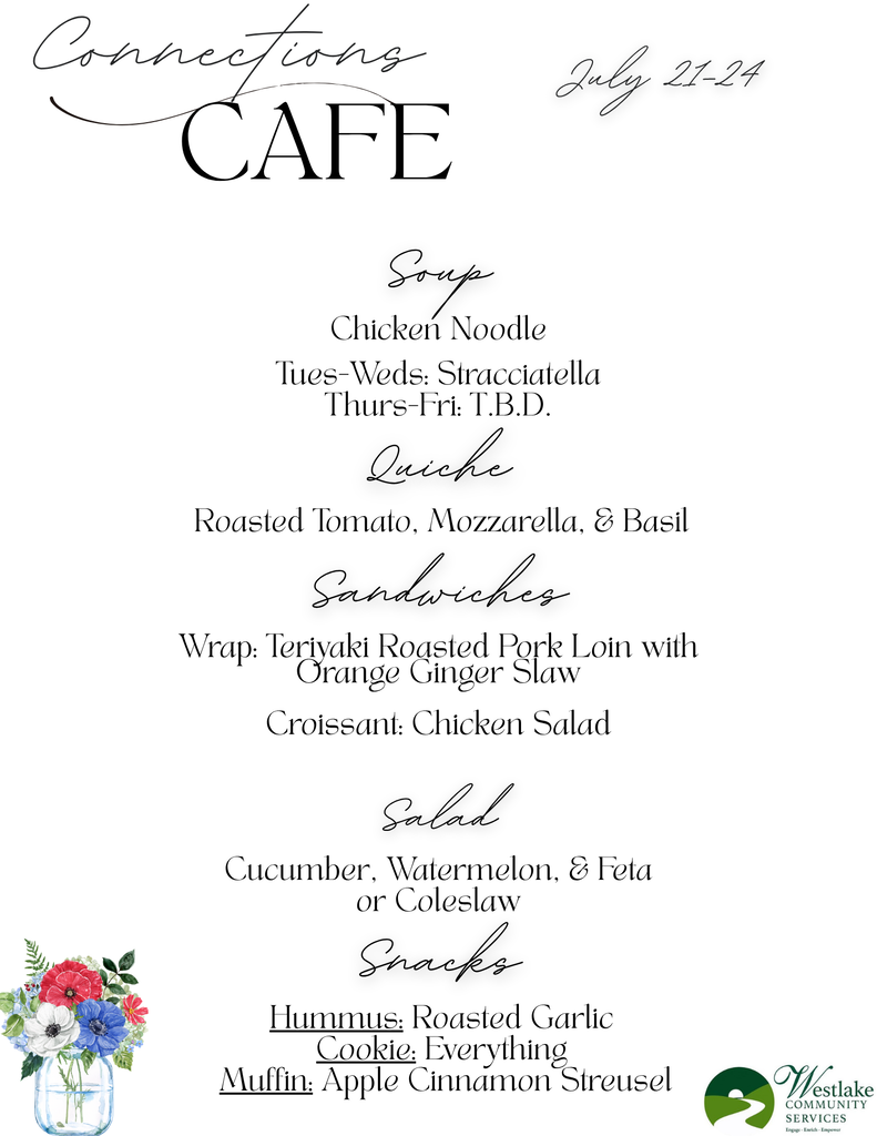 Cafe Menu