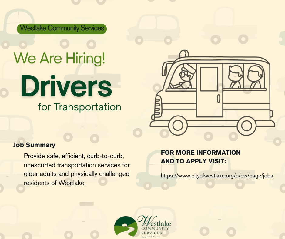 now hiring drivers