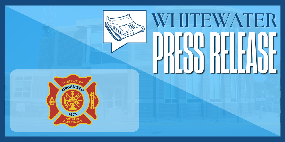 Press Release: Fire Department