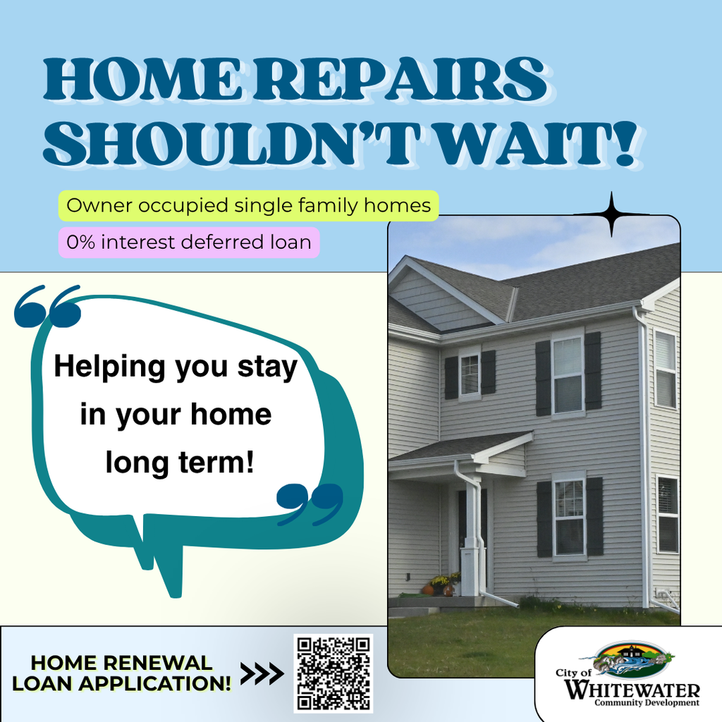 City of Whitewater's Housing Renewal Loan Program