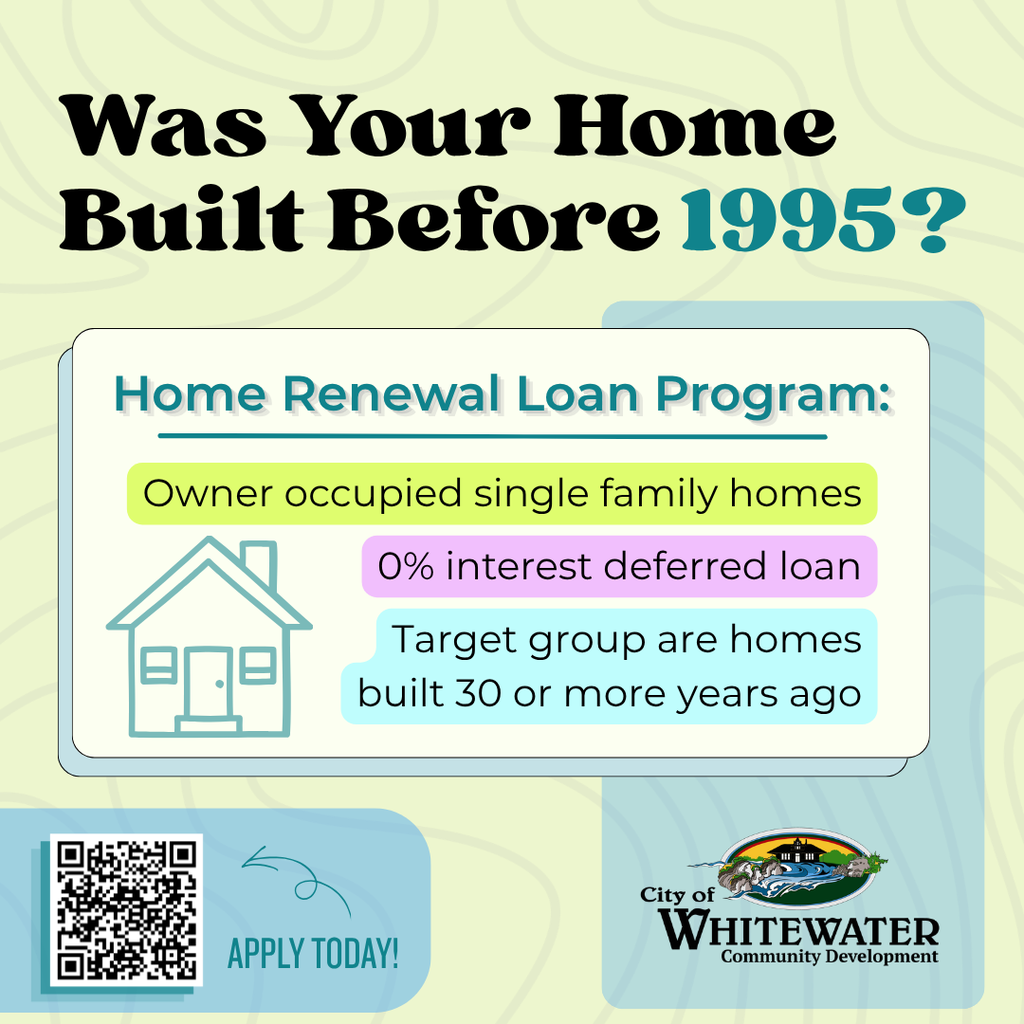City of Whitewater's Housing Renewal Loan Program