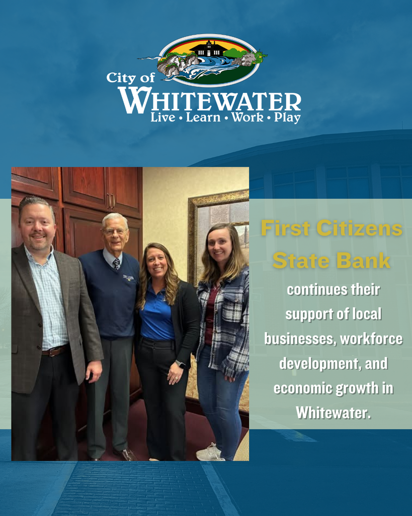 City of Whitewater PSA: First Citizens State Bank post