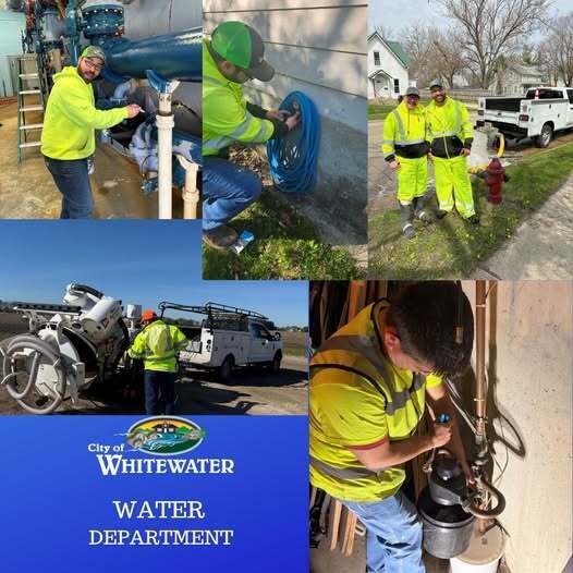 City of Whitewater celebrates our Water Department for National Public Works Week.
