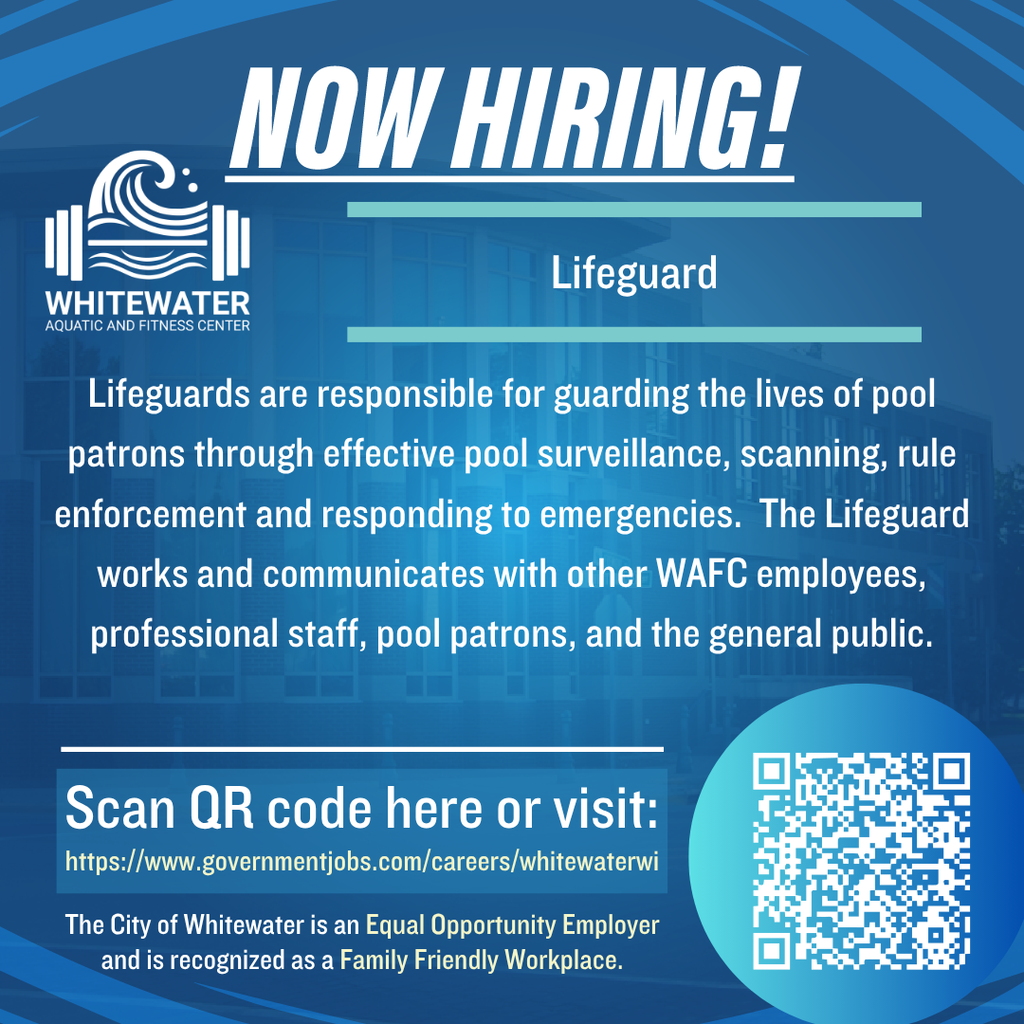 Now Hiring: Lifeguard