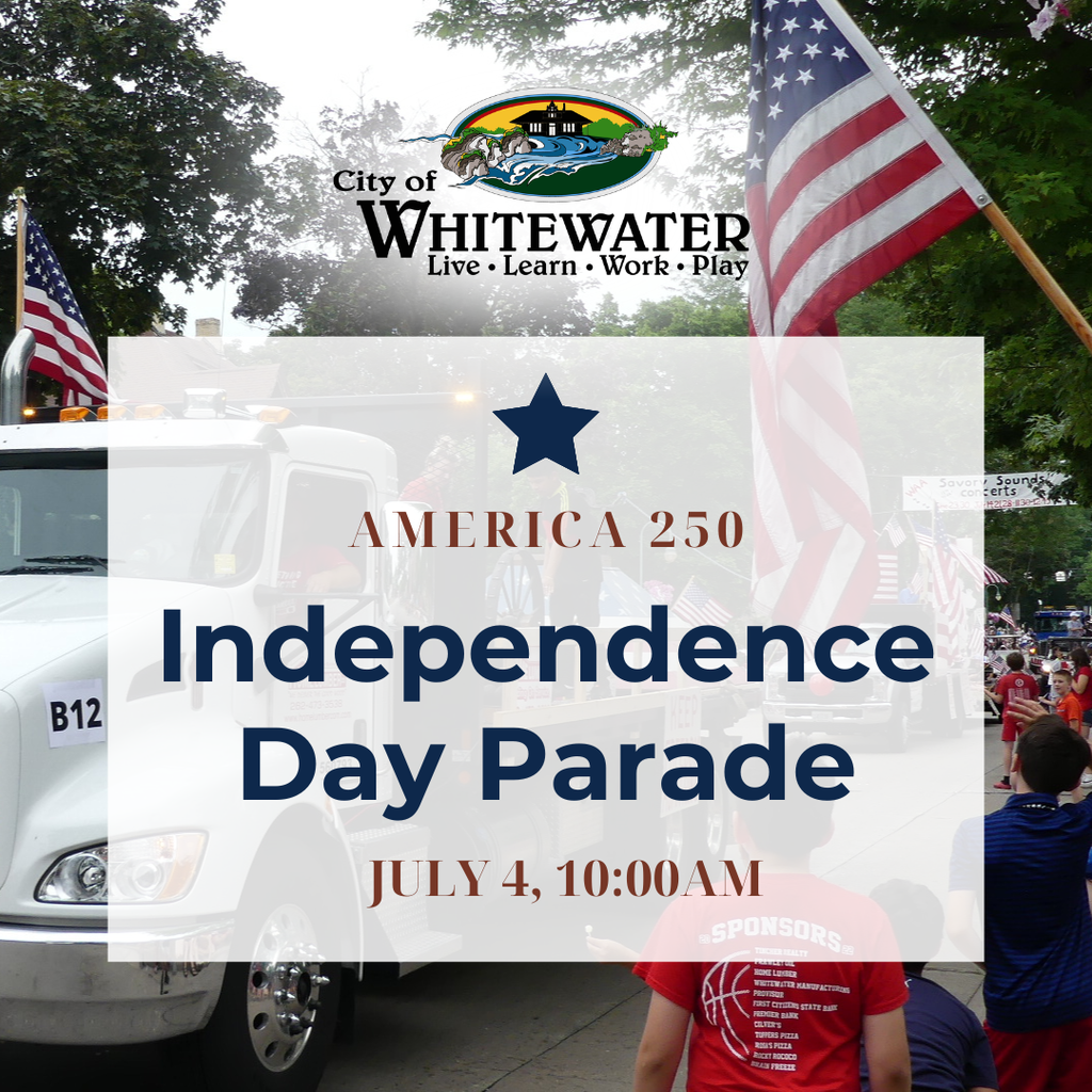 America 250 Fourth of July Parade in Whitewater, WI