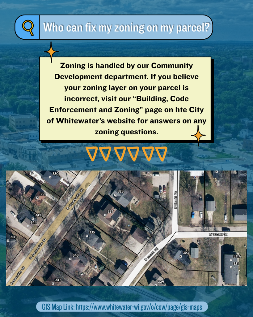 GIS: Who can fix zoning on my parcel?