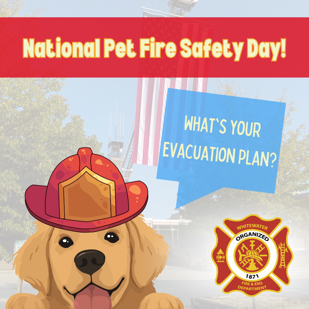 Happy National Pet Fire Safety Day
