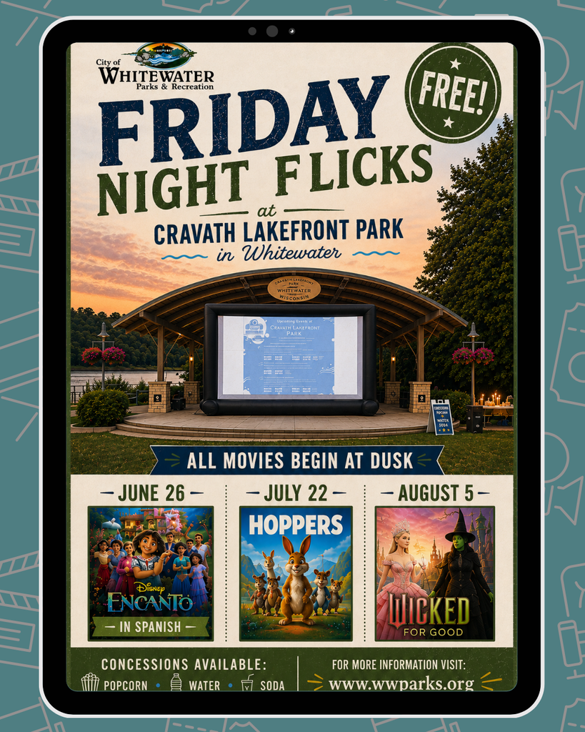Friday Night Flicks at Cravath Lakefront Park