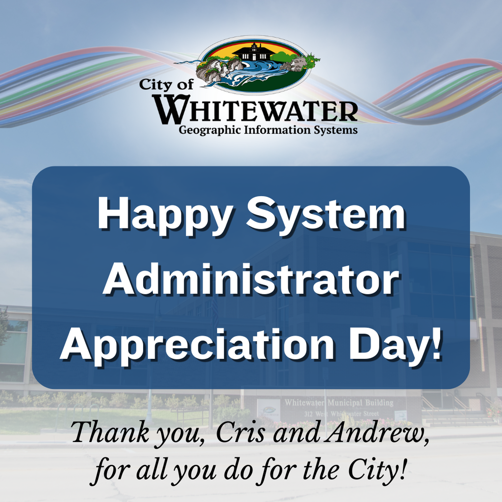 Happy National System Administrator Appreciation Day!