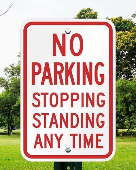 New Parking and Traffic Rules on Elizabeth Street: no parking, no stopping, no standing anytime!