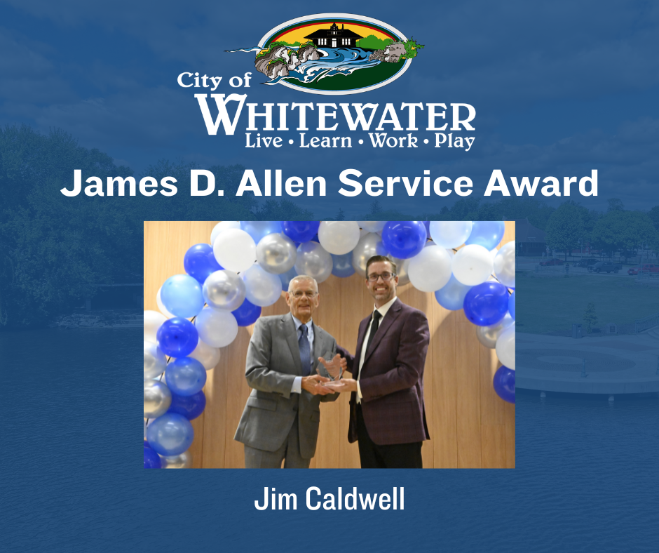 City Gala, James D. Allen Service Award: Jim Caldwell.