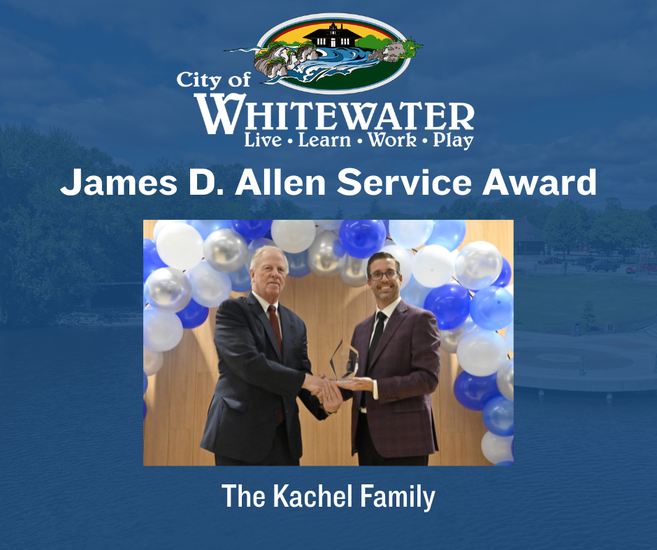 City Gala, James D. Allen Service Award: The Kachel Family.