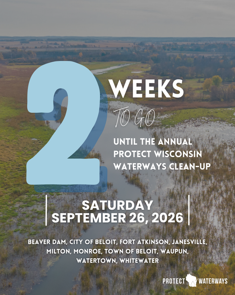 Protect Wisconsin Waterways Clean up on September 26th, 2026