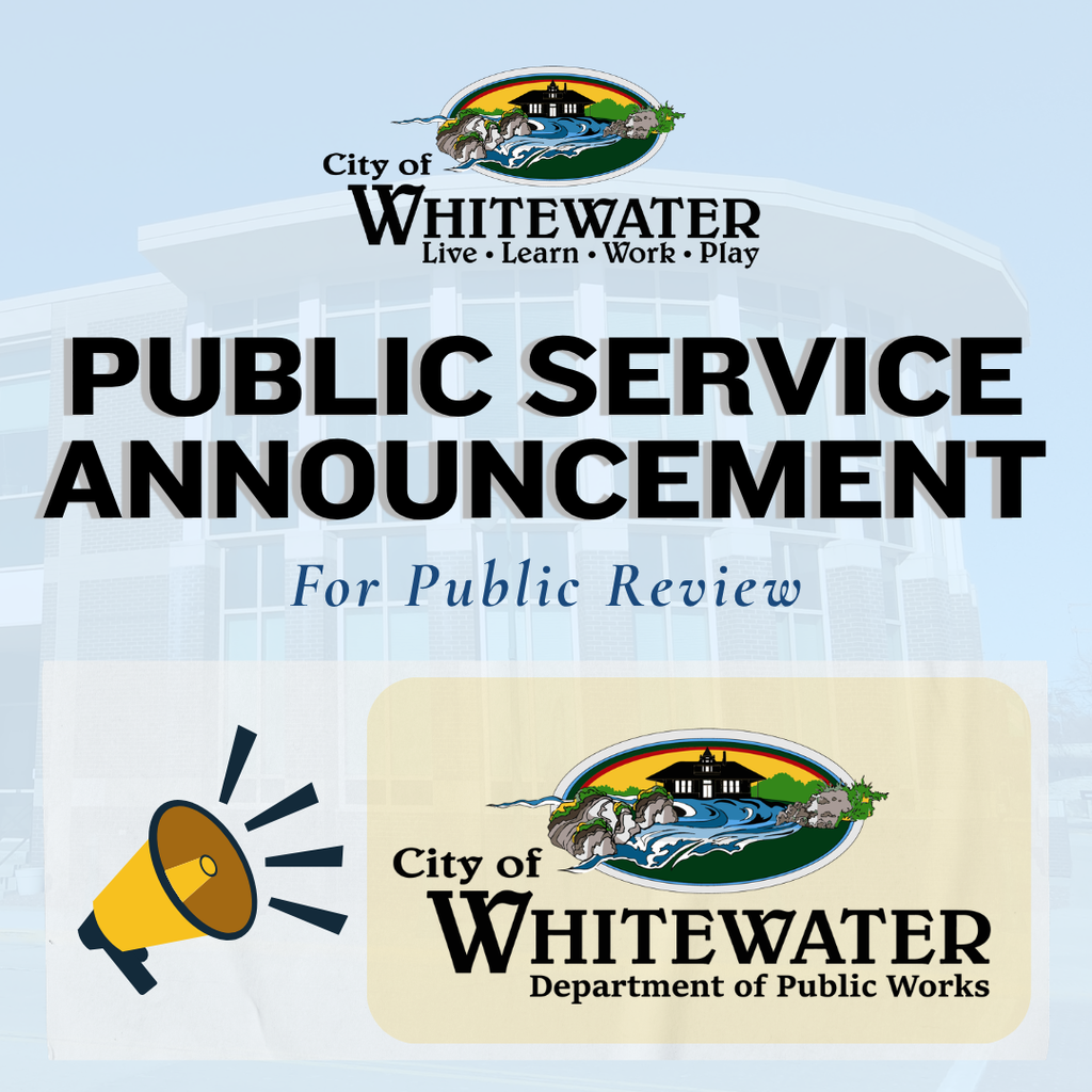 City of Whitewater PSA: Public Works