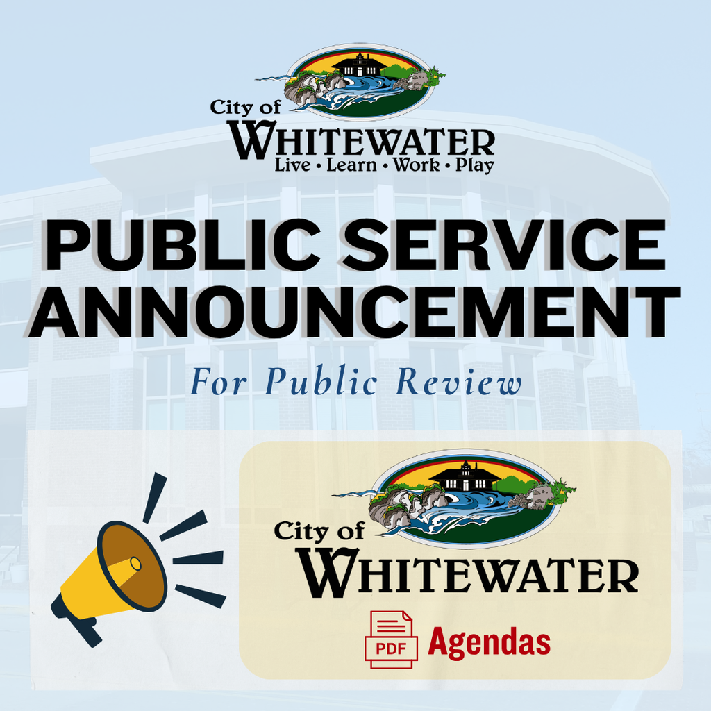 PSA: CDA Agenda