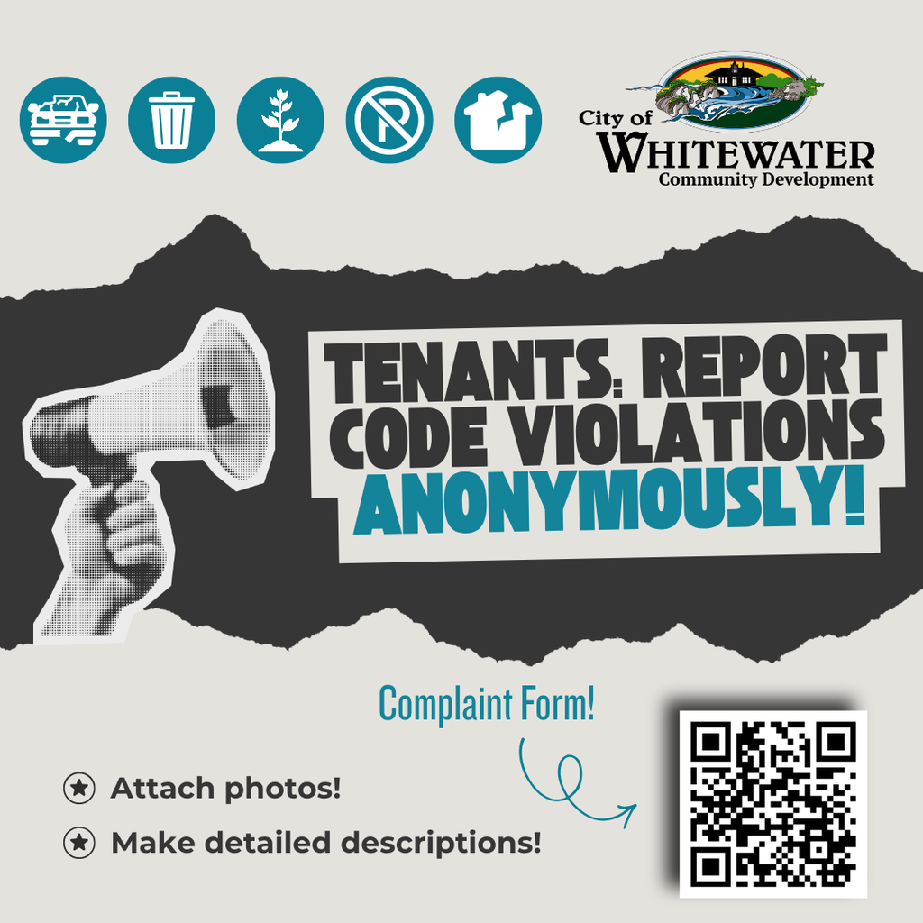 Tenants: report code violations anonymously!