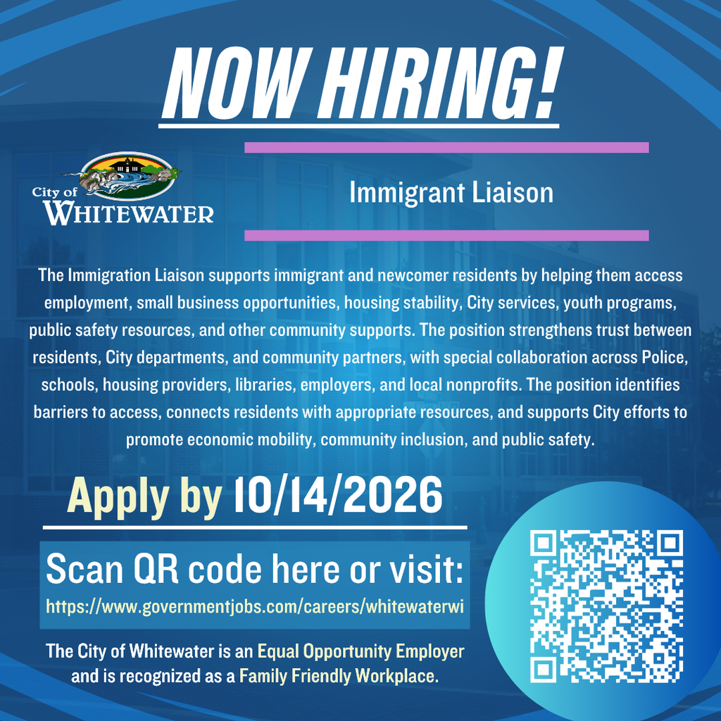 Now Hiring: Immigrant Liaison