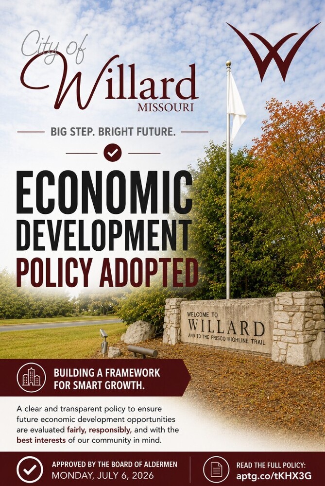 Economic Development Policy Adopted
