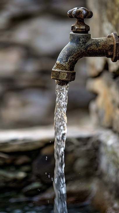 flowing-water-tap
