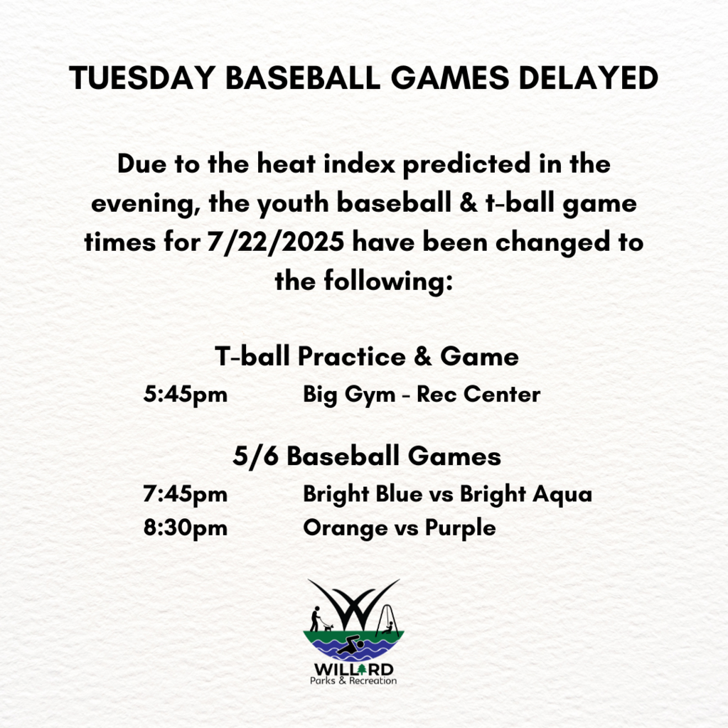baseball games pushed back to avoid heat