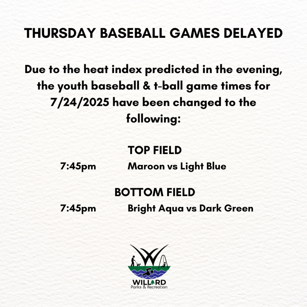 Thursdays games are delayed for heat
