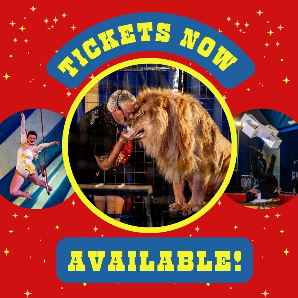 circus tickets now available!