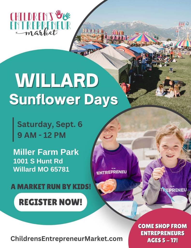 kdis market at willard sunflower days sept 6